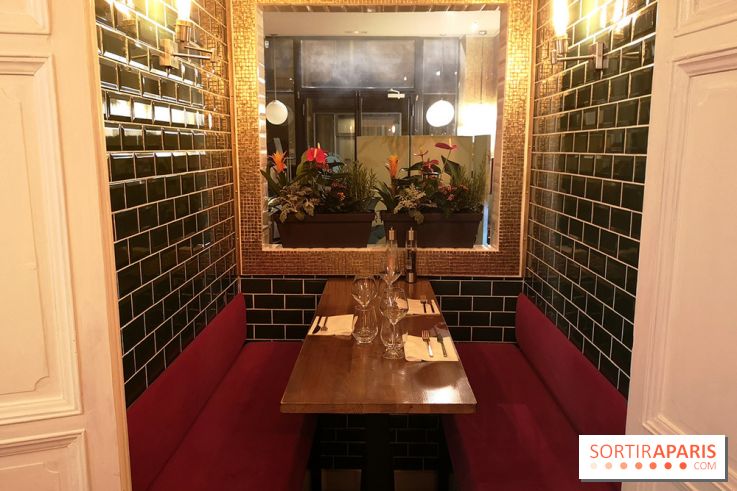 Madame Claude - Restaurant Paris 15ème - le confessionnal