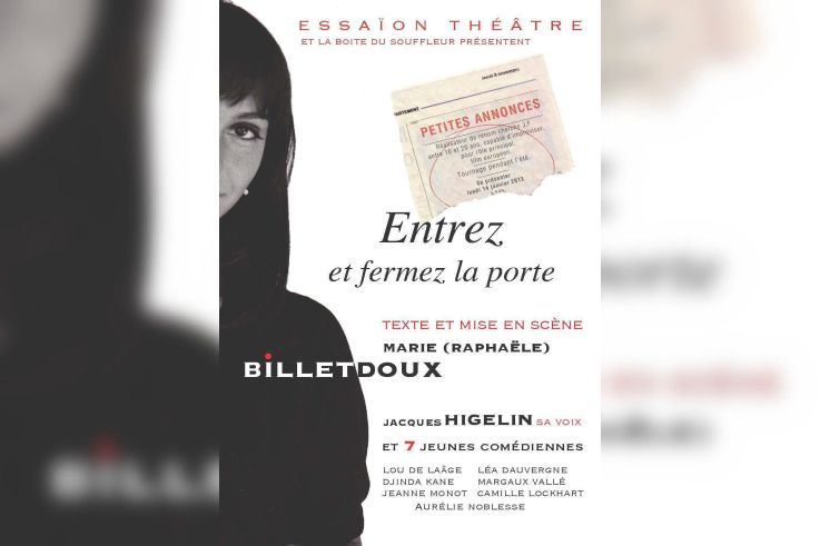 ENTREZ ET FERMEZ LA PORTE