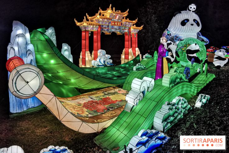 Thoiry Lumières Sauvages 2019 - photos 