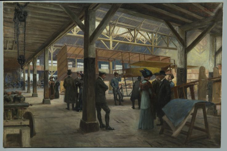 Grande galerie musée de l'air et de l'espace