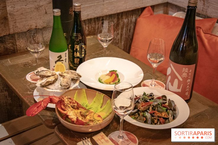 Un pop-up restaurant saké et fruits de mer chez Huguette