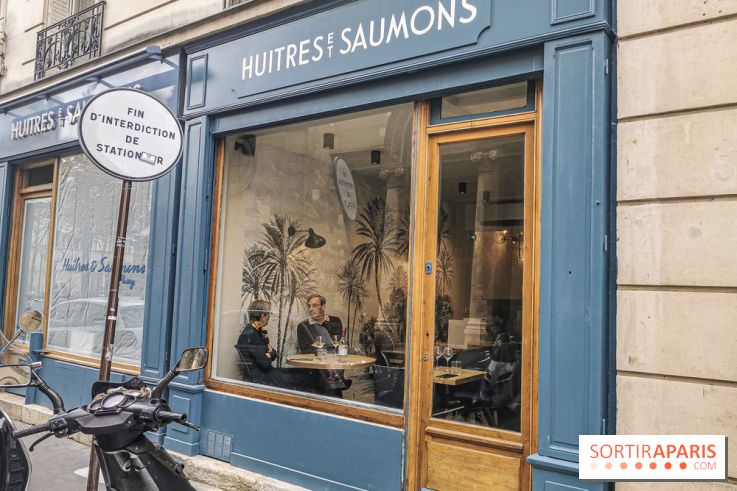 Le nouveau restaurant Huîtres et Saumons à Passy