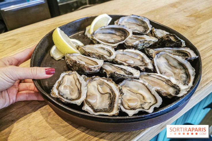 Le nouveau restaurant Huîtres et Saumons à Passy