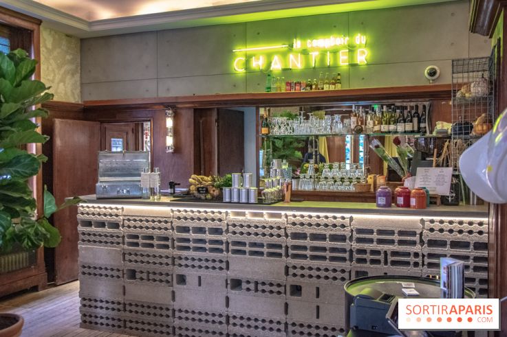 Le Comptoir du Chantier, le restaurant-bar du Normandy Hotel : nos photos