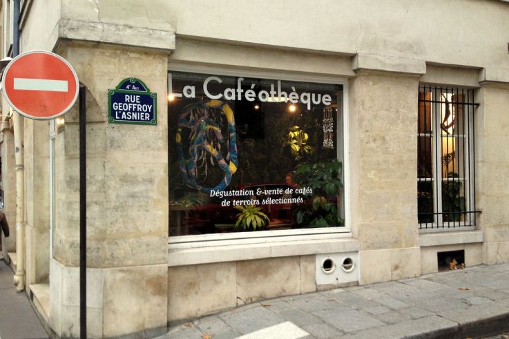 Le temple du café à Paris, la Caféothèque 