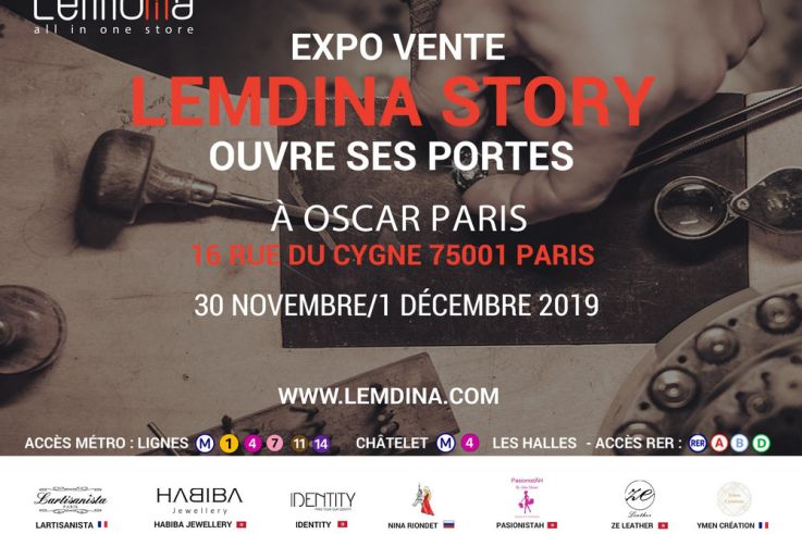 Exposition vente des produits de création artisanale et artistique made in France, Tunisia et Russia