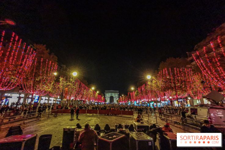 Inauguration des illuminations des Champs Elysées 2019