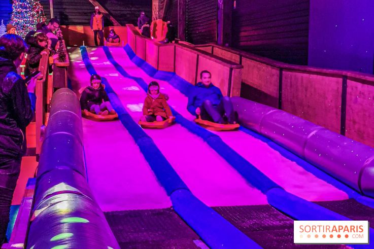 Noel au Parc Astérix 2019, luge