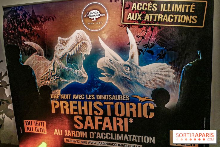 Prehistoric safari au Jardin d'Acclimatation, les photos
