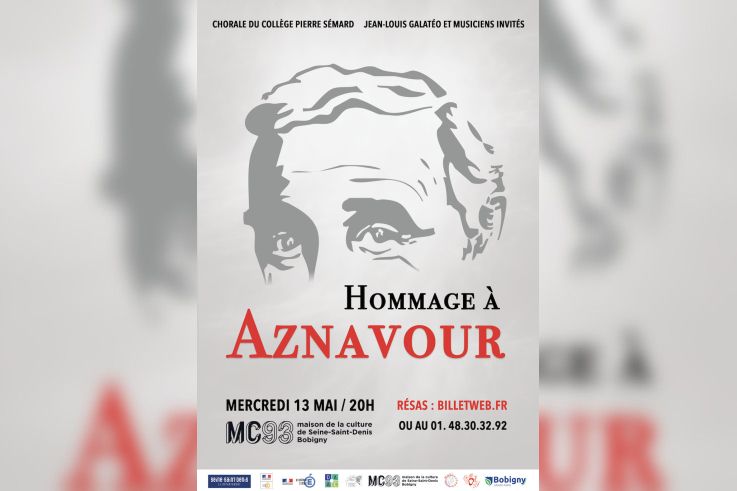 Hommage à Aznavour