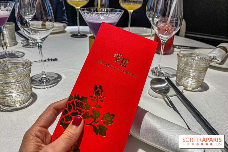 Menu de Nouvel An Chinois à Imperial Treasure Paris