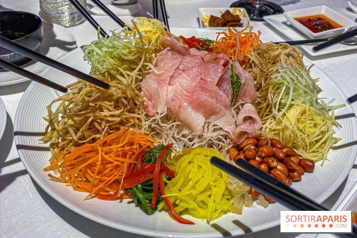 Menu de Nouvel An Chinois à Imperial Treasure Paris