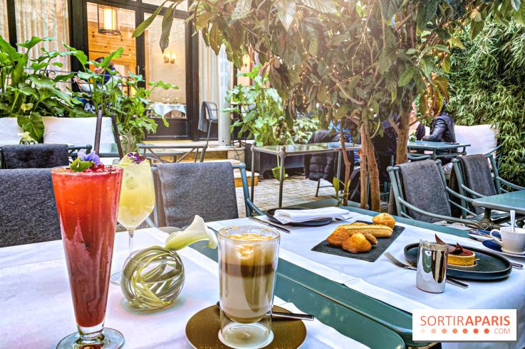 La terrasse d'hiver des Jardins du Faubourg