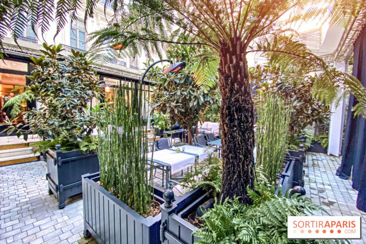 La terrasse d'hiver des Jardins du Faubourg