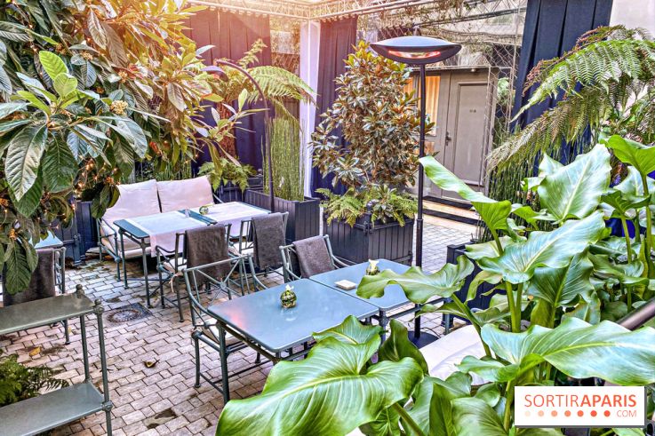 La terrasse d'hiver des Jardins du Faubourg