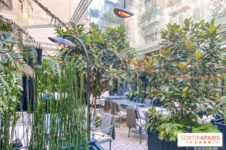 La terrasse d'hiver des Jardins du Faubourg