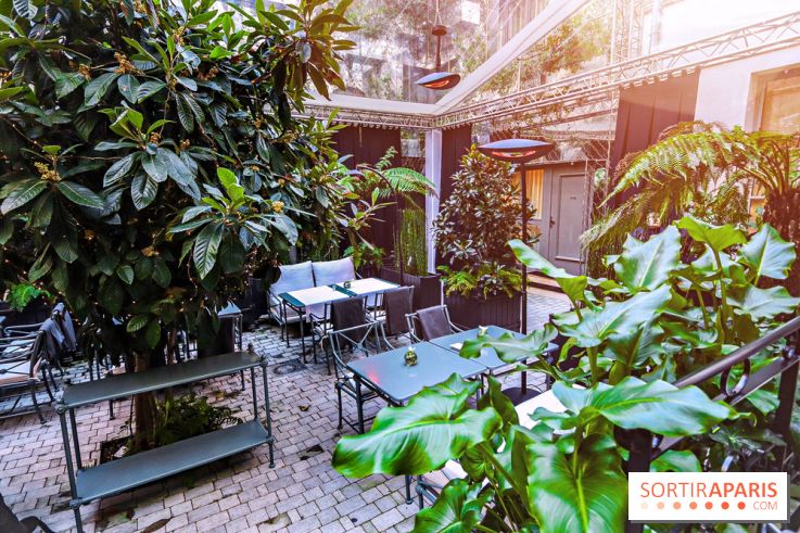 La terrasse d'hiver des Jardins du Faubourg