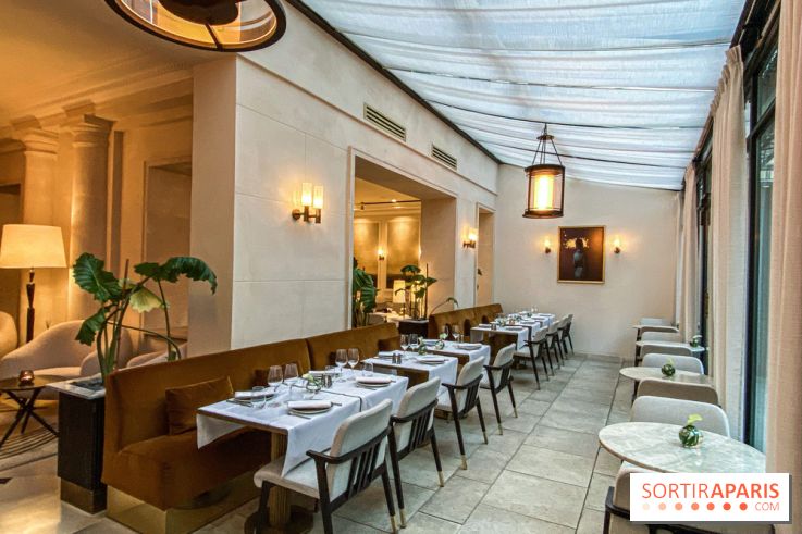 La terrasse d'hiver des Jardins du Faubourg