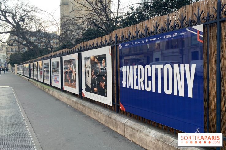 Exposition photo Tony Parker Tour Saint-Jacques 