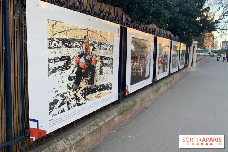 Exposition photo Tony Parker Tour Saint-Jacques 