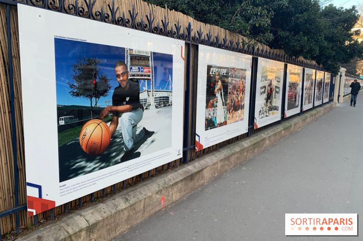 Exposition photo Tony Parker Tour Saint-Jacques 
