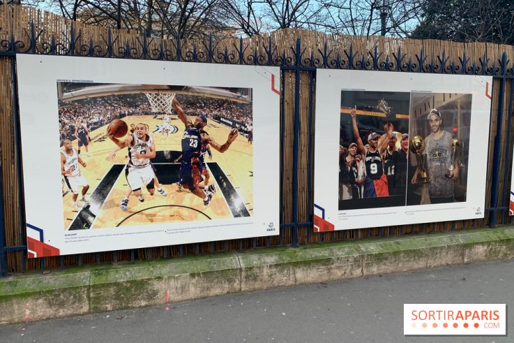 Exposition photo Tony Parker Tour Saint-Jacques 