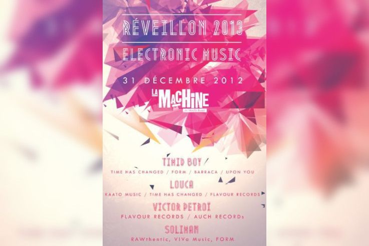 Réveillon 2013 Electronic Music