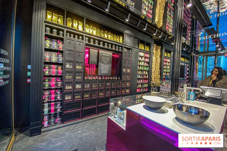 Fauchon Thé & Infusion, la 1ère boutique à Paris