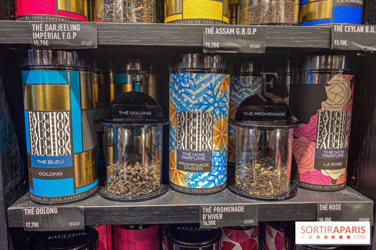 Fauchon Thé & Infusion, la 1ère boutique à Paris