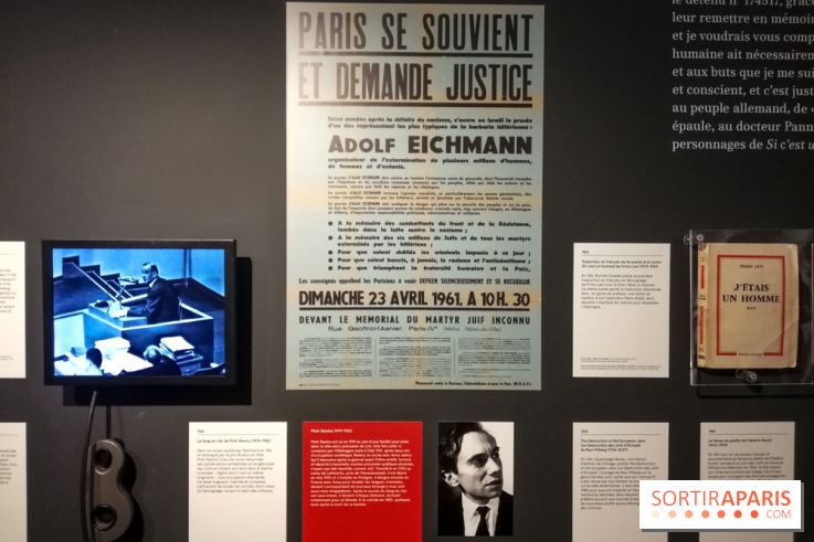 La voix des témoins, l'exposition au mémorial de la shoah