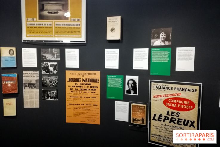 La voix des témoins, l'exposition au mémorial de la shoah