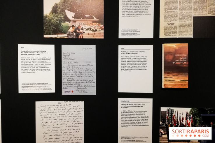 La voix des témoins, l'exposition au mémorial de la shoah