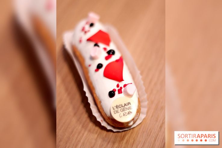 L'Eclair de Génie : rose bonbon