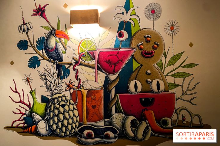 Les Justes, un bar à cocktail arty à Paris