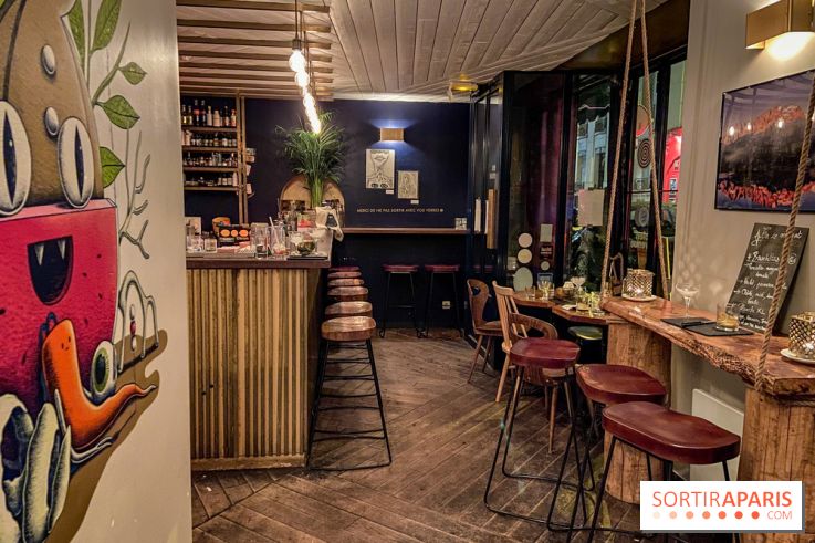Les Justes, un bar à cocktail arty à Paris