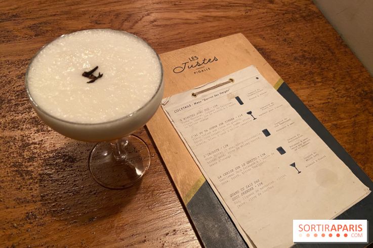 Les Justes, un bar à cocktail arty à Paris