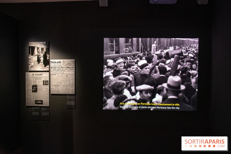 1940 : Les Parisiens dans l’Exode, l'exposition au Musée de la Libération de Paris, nos photos