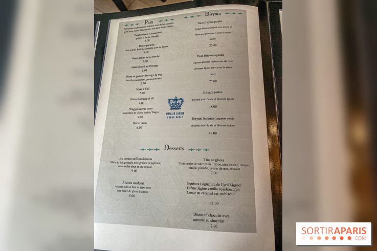 Mayfair Garden, le restaurant indien à Paris - album photo