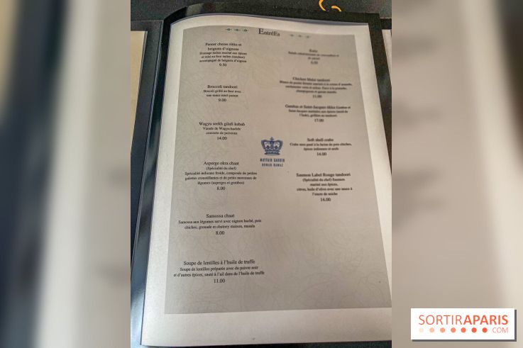 Mayfair Garden, le restaurant indien à Paris - album photo