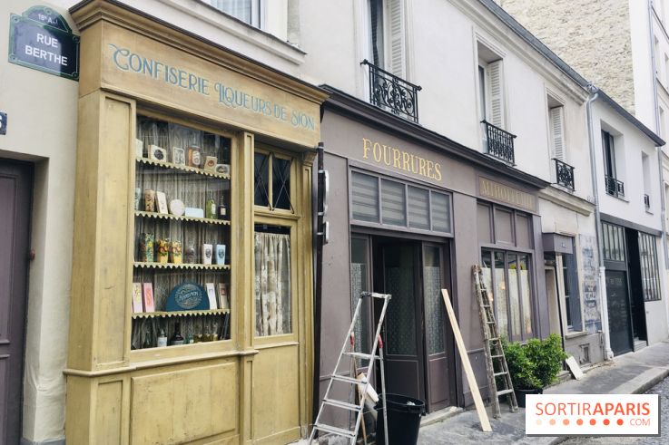 Photos Montmartre tournage 1940's