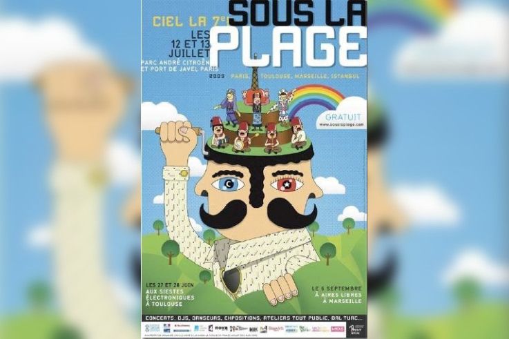 sous la plage festival paris