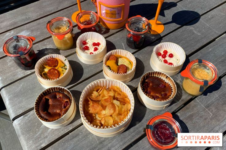 Panier pique-nique Jean Imbert x Veuve Clicquot