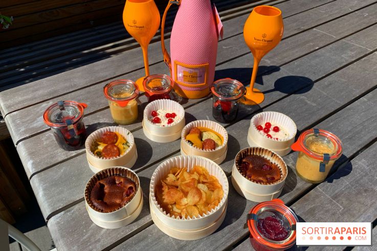 Panier pique-nique Jean Imbert x Veuve Clicquot