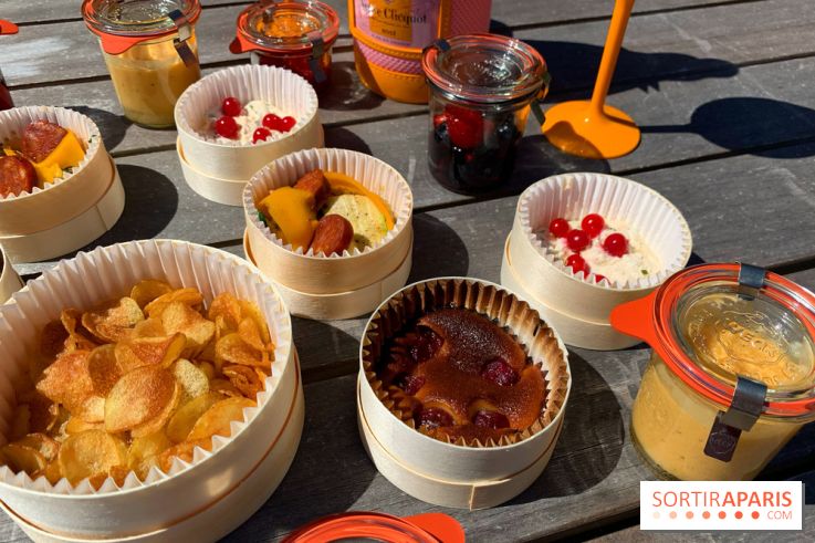 Panier pique-nique Jean Imbert x Veuve Clicquot