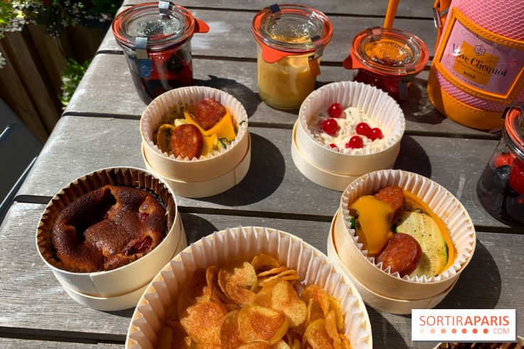 Panier pique-nique Jean Imbert x Veuve Clicquot