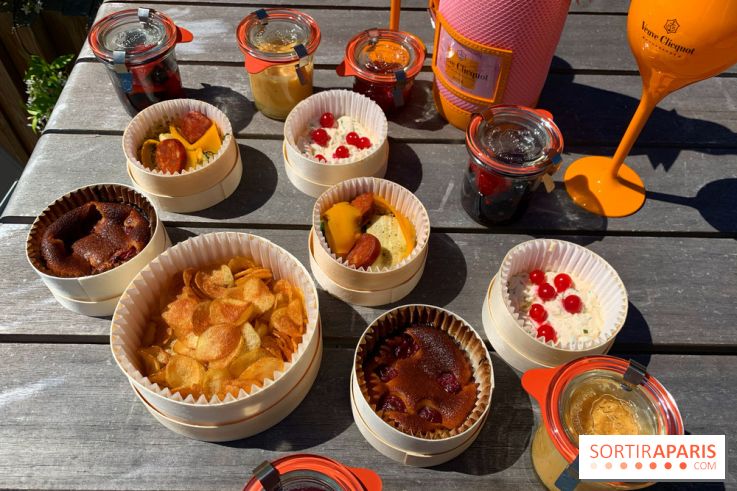 Panier pique-nique Jean Imbert x Veuve Clicquot