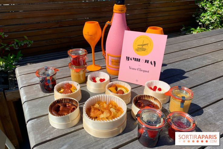 Panier pique-nique Jean Imbert x Veuve Clicquot