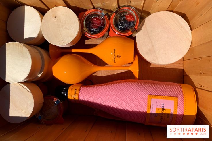 Panier pique-nique Jean Imbert x Veuve Clicquot