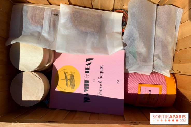 Panier pique-nique Jean Imbert x Veuve Clicquot
