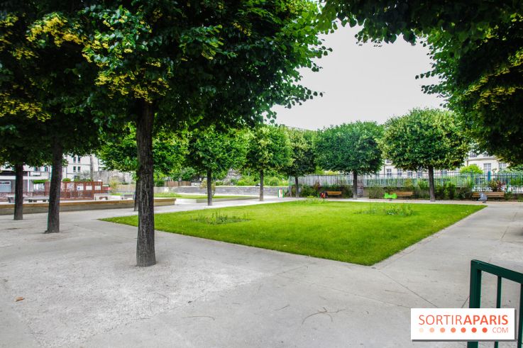 Le jardin des Arts-Albert Schweitzer à Paris, les photos